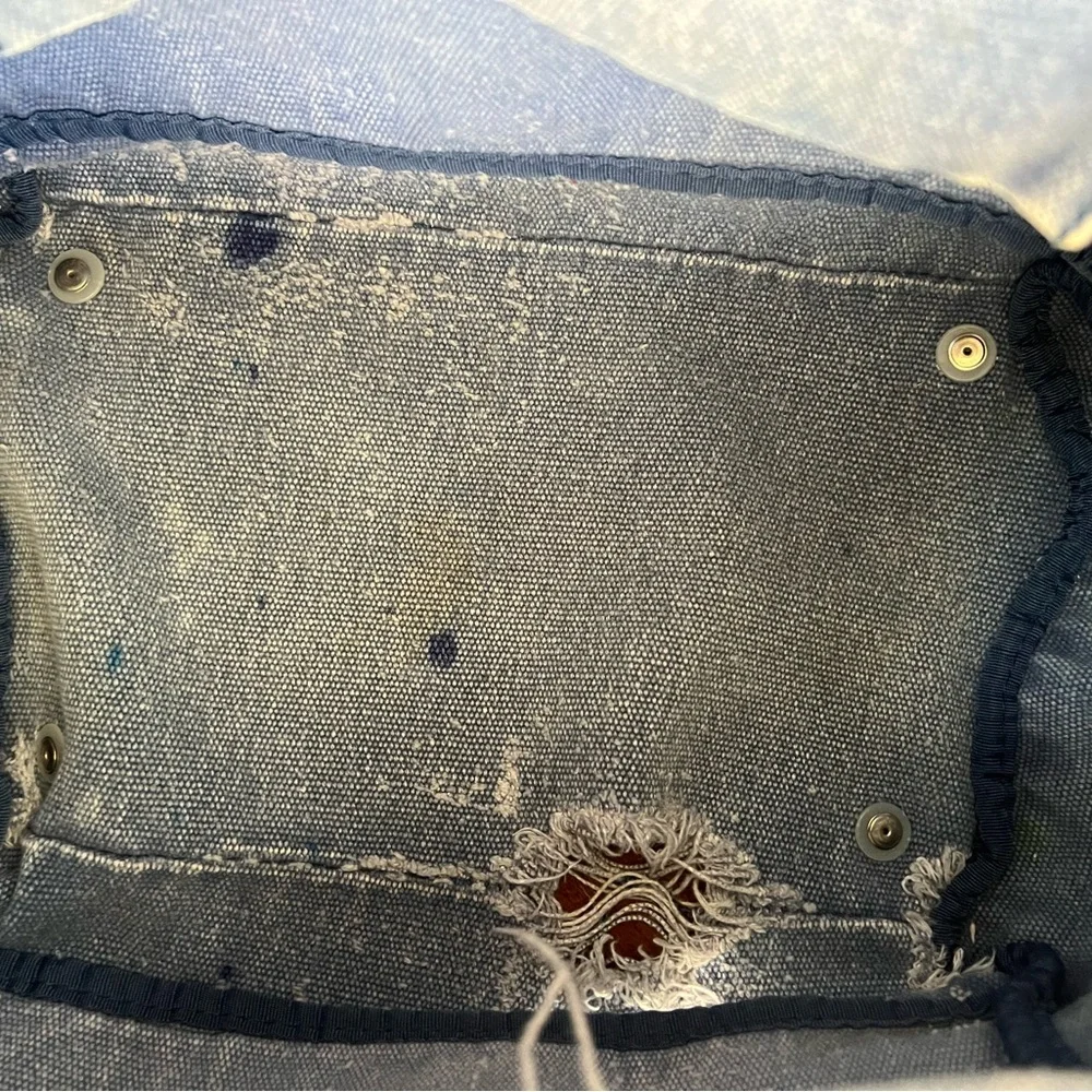 Converse One Star 1974 Light Gray Denim Purse - Picture 16 of 16